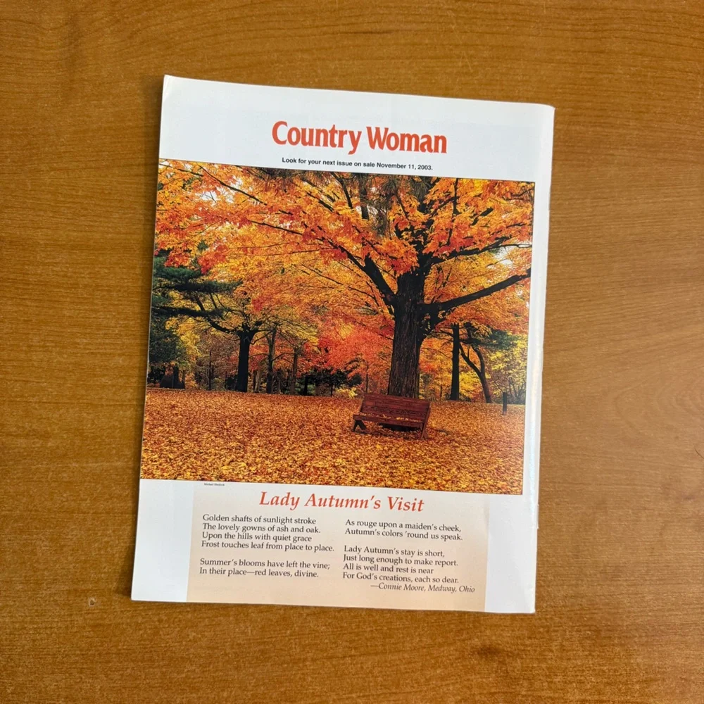 Country Woman Magazine October 2002‎